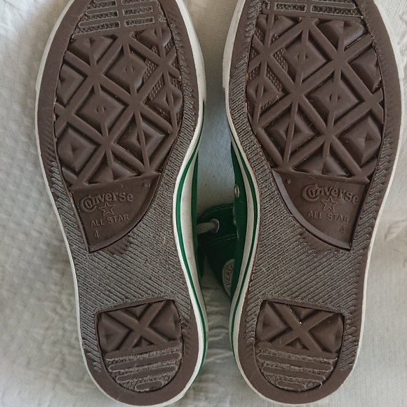 converse green all star hi tops unisex - Picture 5 of 6